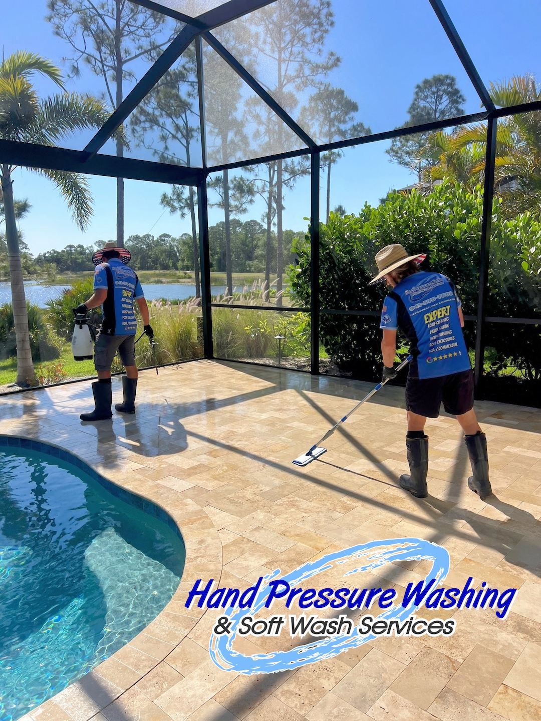Pool Deck Cleaning